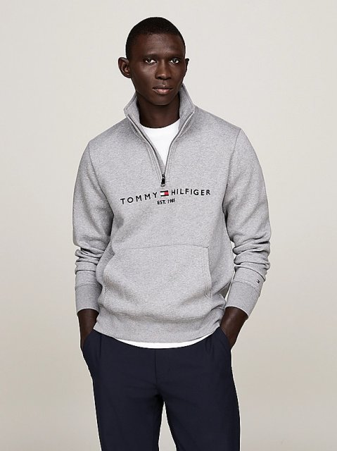 Tommy Hilfiger Tommy Logo Mockneck Pullover