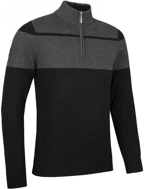 Glenmuir Garvie Cotton Cashmere 1/4 Zip Pullover