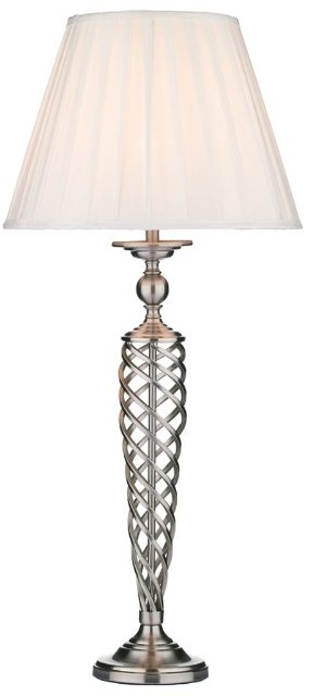 Table Lamp Satin Chrome