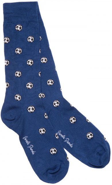 Swole Panda Blue Football Socks