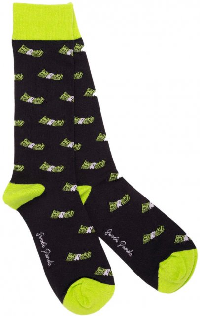 Swole Panda Money Socks