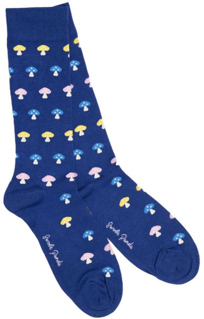 Swole Panda Mushroom Socks