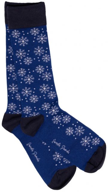 Swole Panda Snowflake Socks