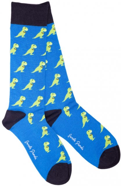 Swole Panda T-Rex Socks