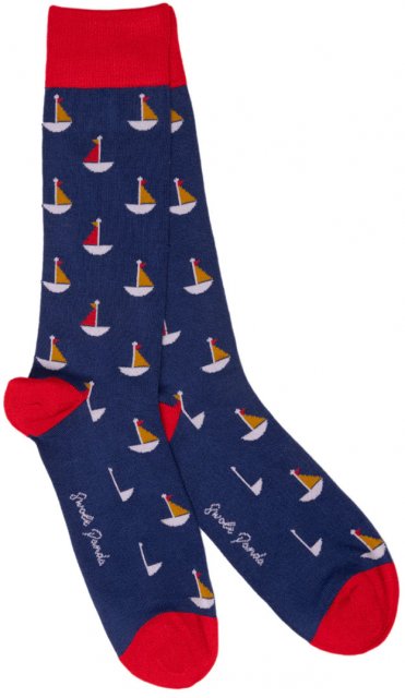 Swole Panda Sailing Boat Socks