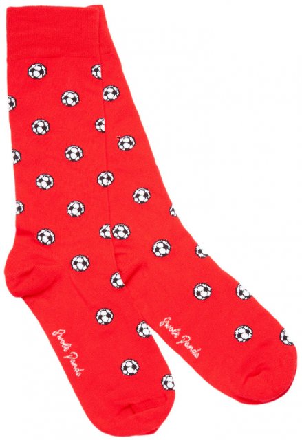 Swole Panda Red Football Socks