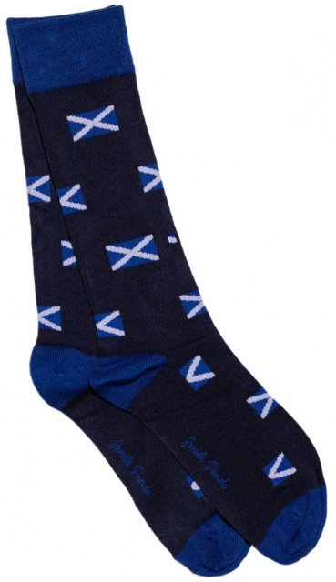 Swole Panda Scottish Flag Socks