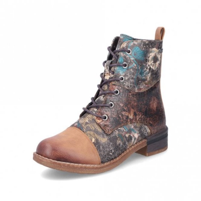 Rieker Reptile Print Boot