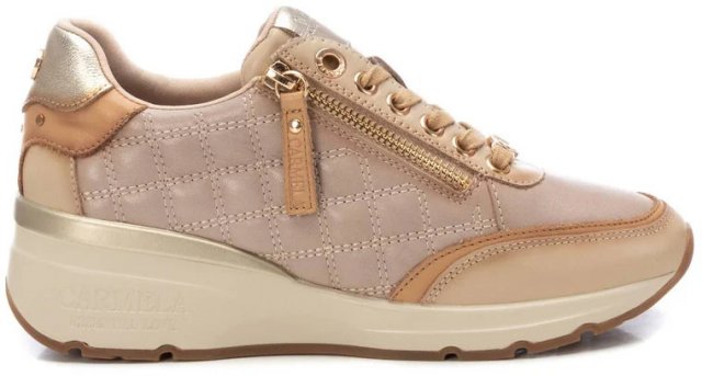 Carmela Leather Trainer