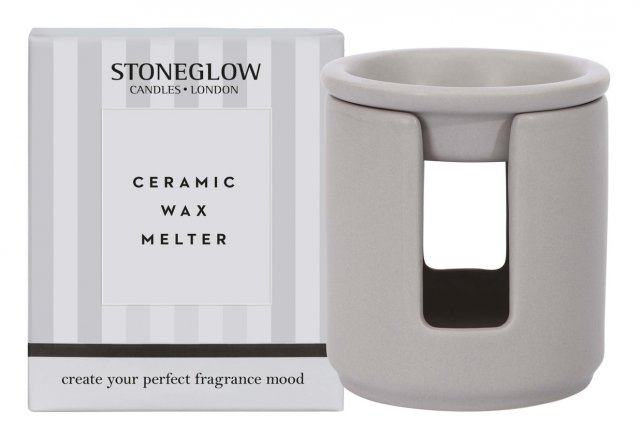 Stoneglow Modern Classics-Ceramic Wax Melter-Grey