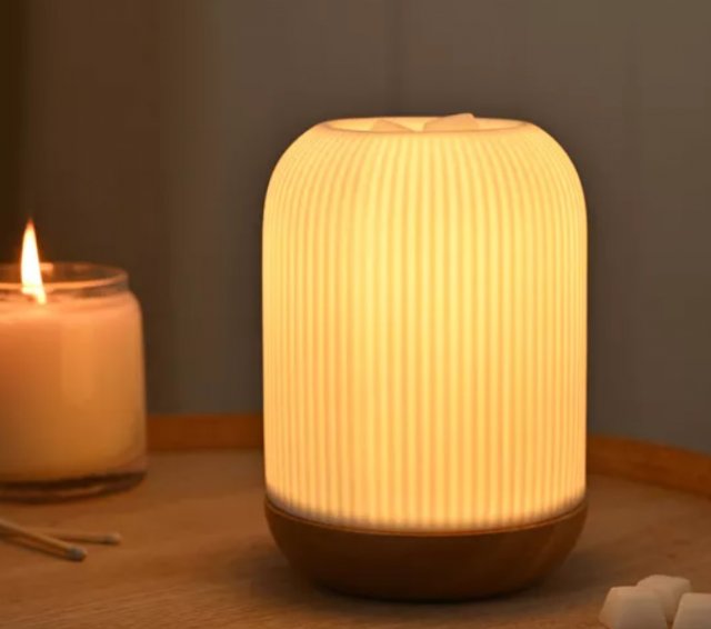 Hestia Striped Aroma Lamp