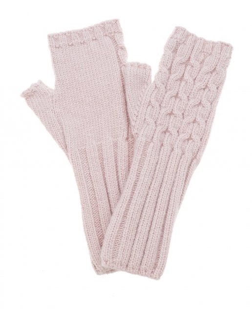 Parklane Fingerless Gloves Pink