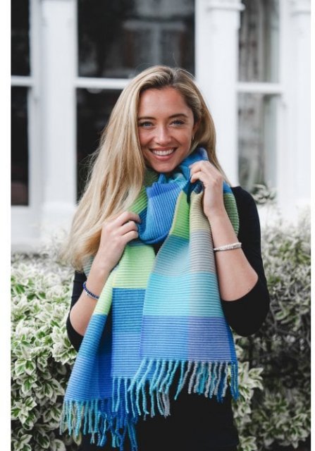 Parklane Scarf Blue