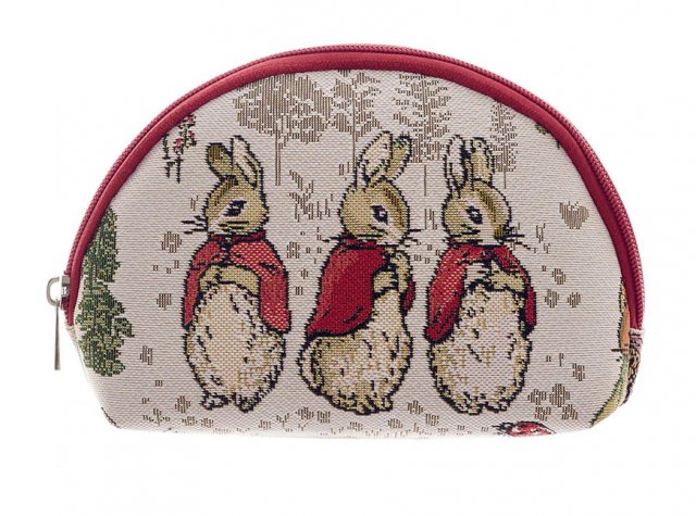 Signare Tapestry Flopsy, Mopsy & Cotton Cosmetic Bag