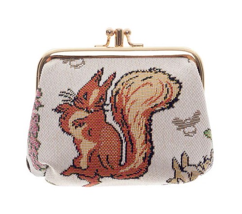 Signare Tapestry Squirrel Nutkin Frame Purse