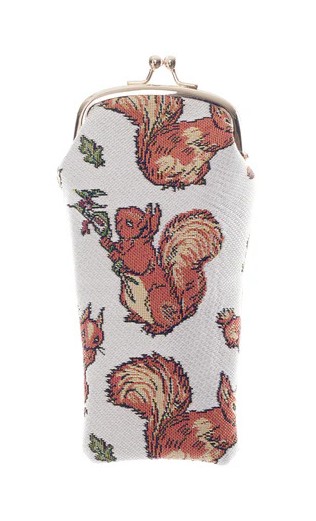 Signare Tapestry Squirrel Nutkin Glasses Pouch