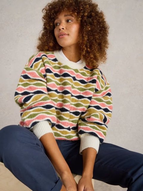 WhiteStuff Gina Geo Jumper