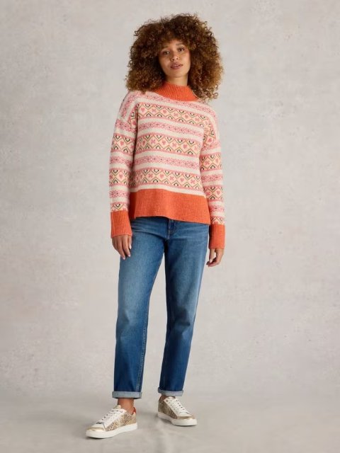 WhiteStuff Scandi Twist Fairisle Jumper