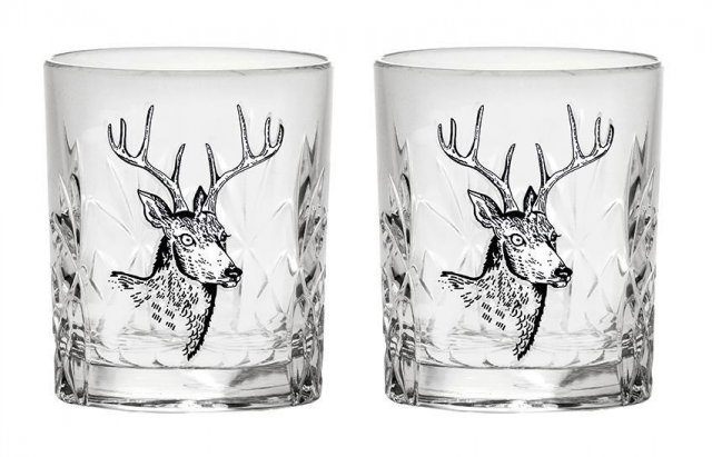 Gift Boxed 2 Tot Kintyre 60mm Stag