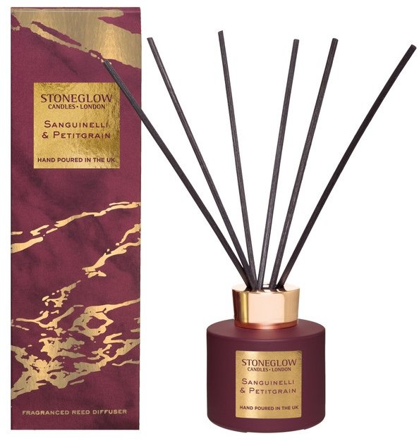 Stoneglow Luna-Sanguinelli & Petitgrain-Reed Diffuser