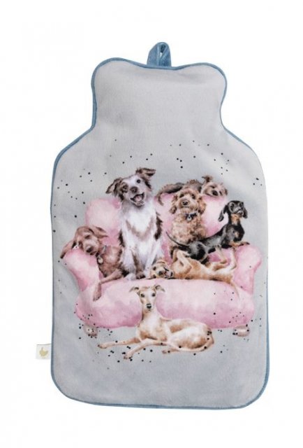 Wrendale Hot Water Bottle-Dogs