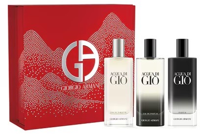 Armani Acqua Di Gio Mens 15ml Parfum+15ml Edp+15ml Edt 2024