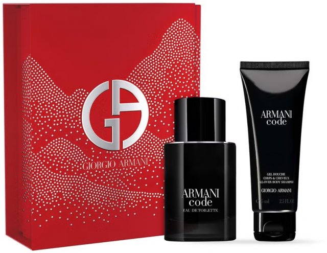 Armani Code Mens Edt 50ml +Shower Gel 75ml 2024