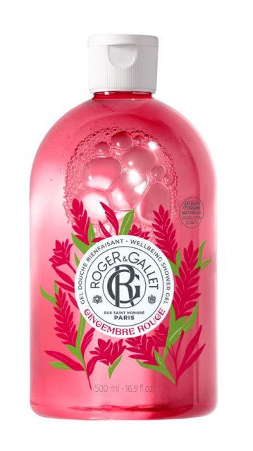 Roger & Gallet Jumbo Shower Gel 500ml Gingembre Rouge