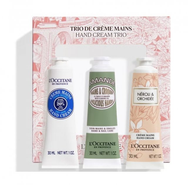 L'Occitane Hand Cream Trio Collection