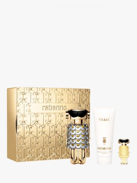 Fame Eau de Parfum 80 ml + Perfumed body lotion 100 ml + Fame Eau de Parfum 10 ml