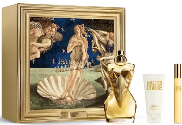 Gaultier Divine Eau de Parfum 100 ml + Body Lotion 75 ml + Eau de Parfum 10 ml