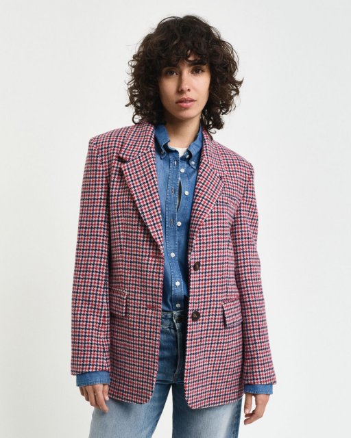 Gant Reg Houndstooth Blazer