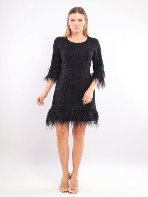 Ella Boo Dress Black