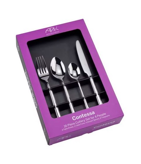 Arthur Price Contessa 16pc Box Set Cutlery