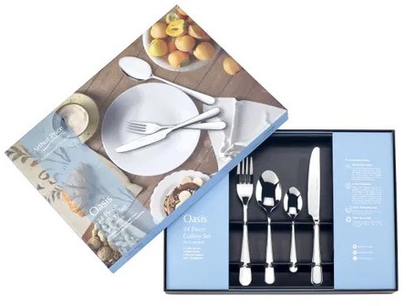 Arthur Price Oasis 24 Piece Box Set Cutlery