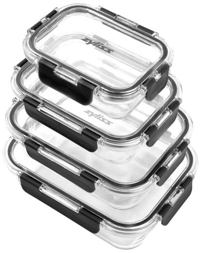 Zyliss 4pc Glass Container Set