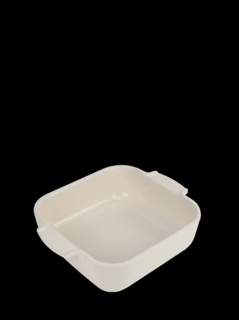 Peugeot Appolia Ecru Square Oven Dish 21cm