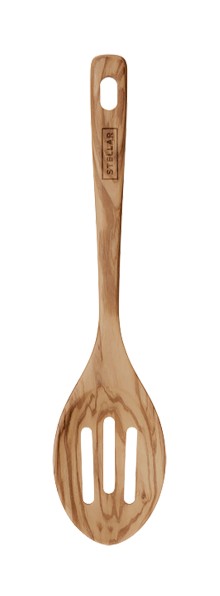 Stellar Olive Wood Tools-Slotted Spoon