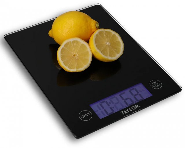 Taylor Digital Scale 5kg-Black Glass