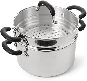 Prestige made to Last Stockpot With Steamer Basket