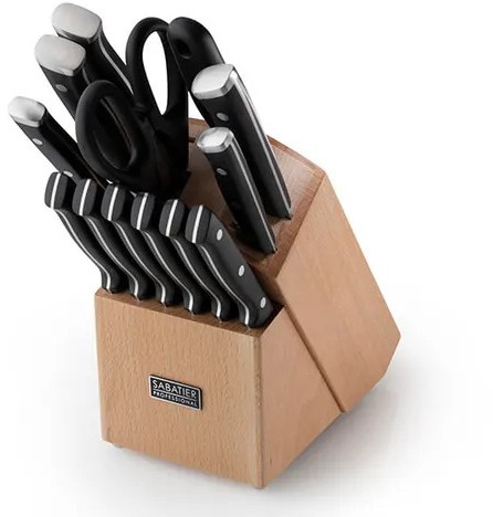 Taylor's Eye Witness 13pc Sabatier Professional Knife Block Set