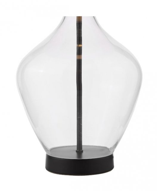 DAR Table Lamp Black/Clear