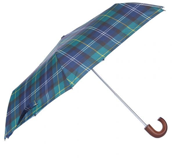 Barbour Tartan Mini Umbrella