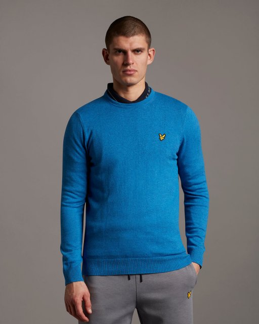 Lyle & Scott Cotton Merino Crew Jumper