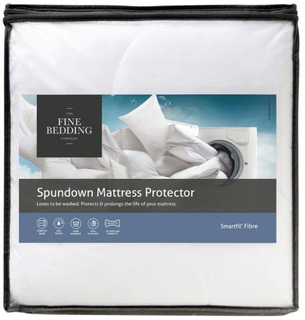 The Fine Bedding Co. Spundown Mattress Protector Small Double