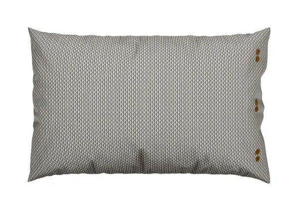 Bedeck of Belfast Oscar Charcoal & Tan Standard Pillowcase Pair