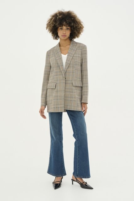 Culture Catriona Check Blazer