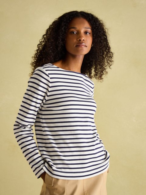 Joules Harbour Stripe Long Sleeve Top