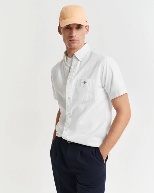 Gant Regular Classic Oxford Short Sleeve Shirt