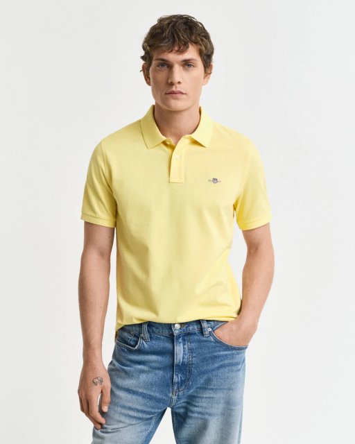 Gant Reg Shield Short Sleeve Pique Polo